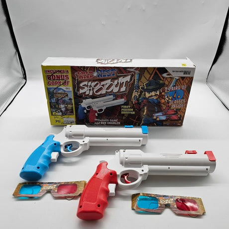 Wild West Shootout Pack + Chicken Shoot Game Nintendo Wii Boxed