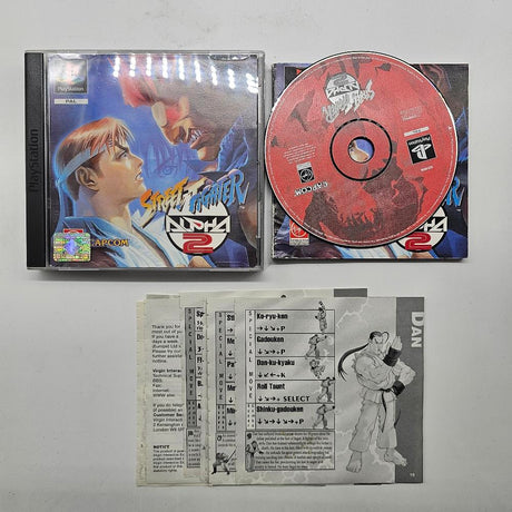 Street Fighter Alpha 2 PS1 Playstation 1 Game PAL