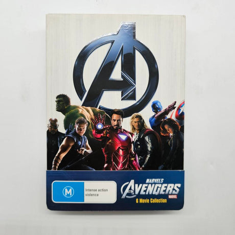 The Avengers 6 Movie Collection Captain America / Hulk / Iron Man / Iron Man 2