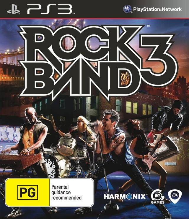 Rock Band 3 Playstation 3 PS3 Game PAL
