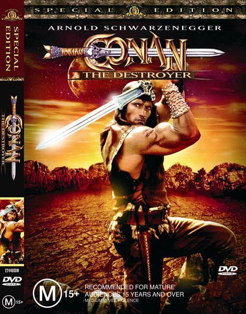 Conan The Destroyer DVD