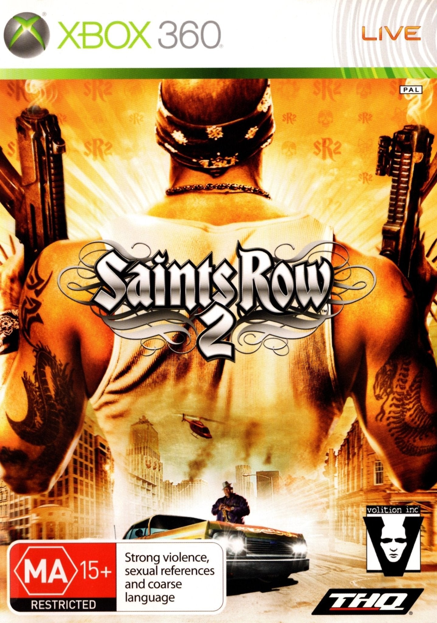 Saints Row 2 Xbox 360 Game PAL