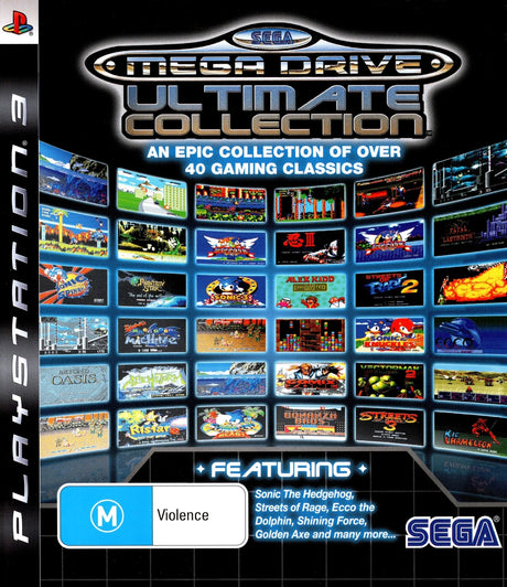 sega mega drive ultimate collection Playstation 3 PS3 Game PAL