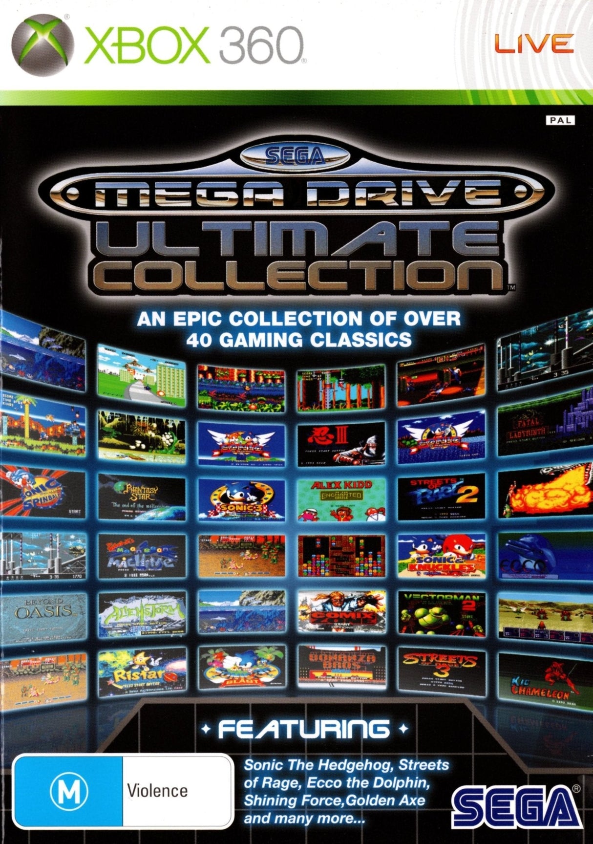 Sega Mega Drive Ultimate Collection Xbox 360 Game PAL-Trippy Trades