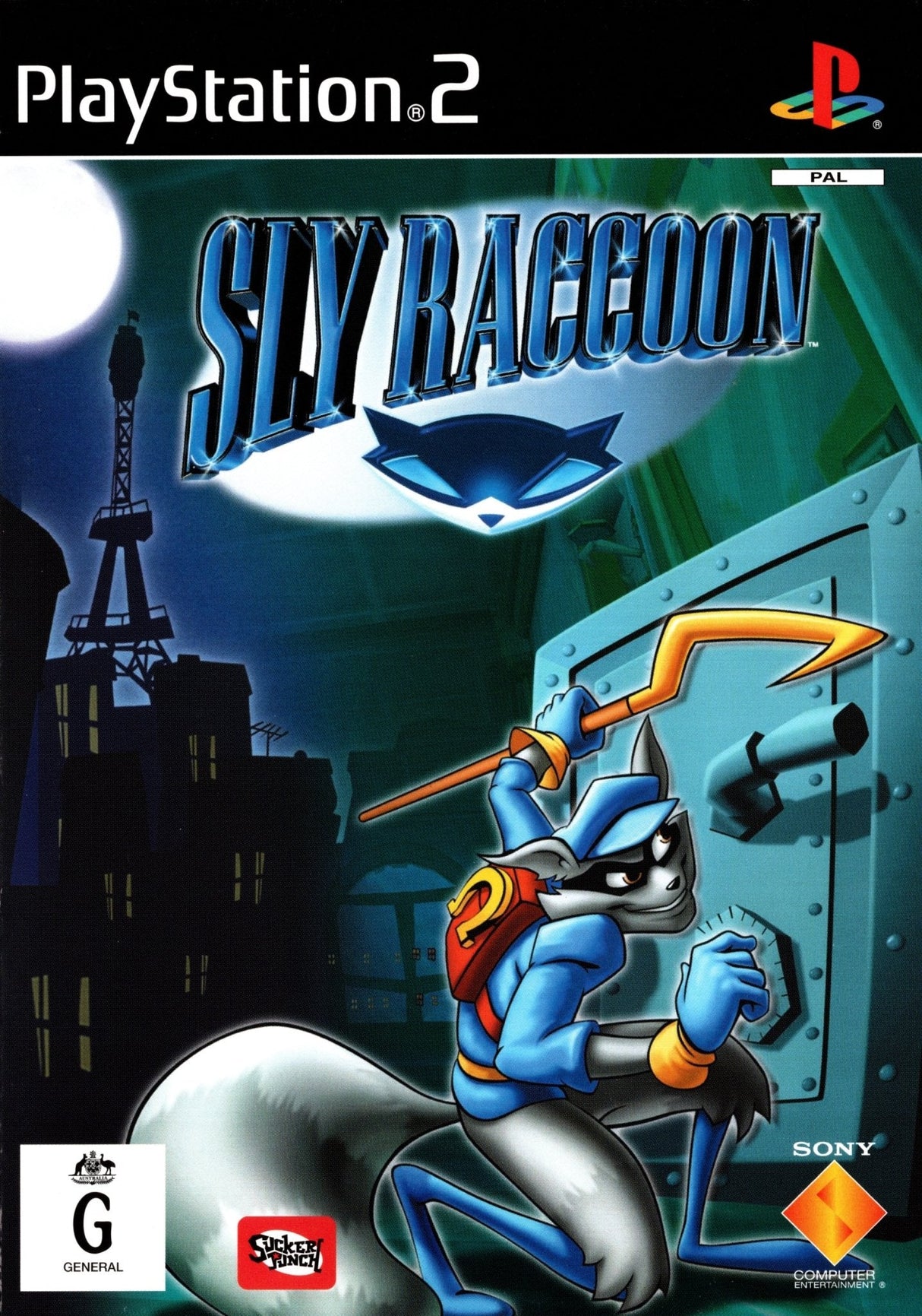 Sly Raccoon Playstation 2 PS2 Game PAL