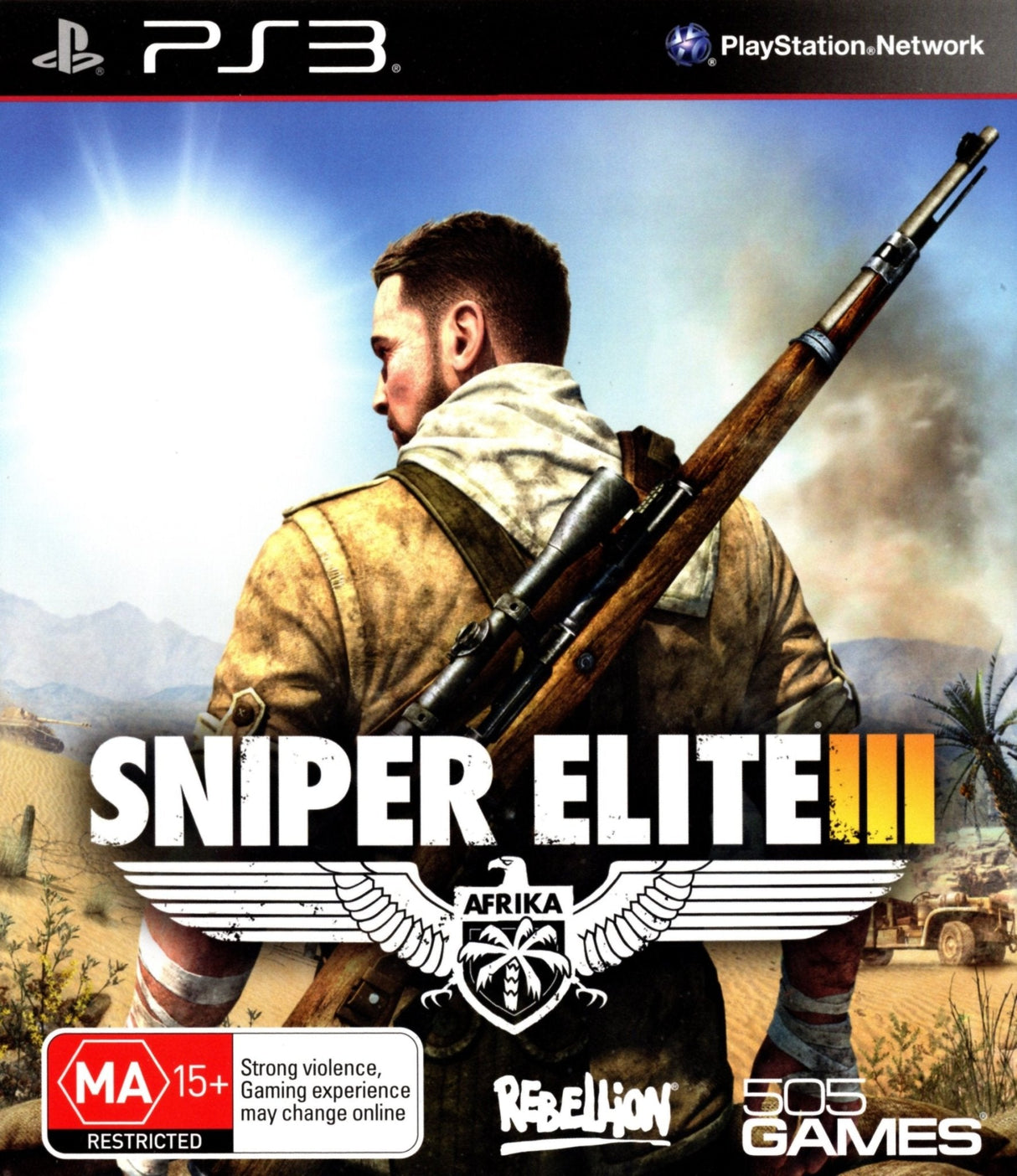 Sniper Elite III 3 Playstation 3 PS3 Game PAL