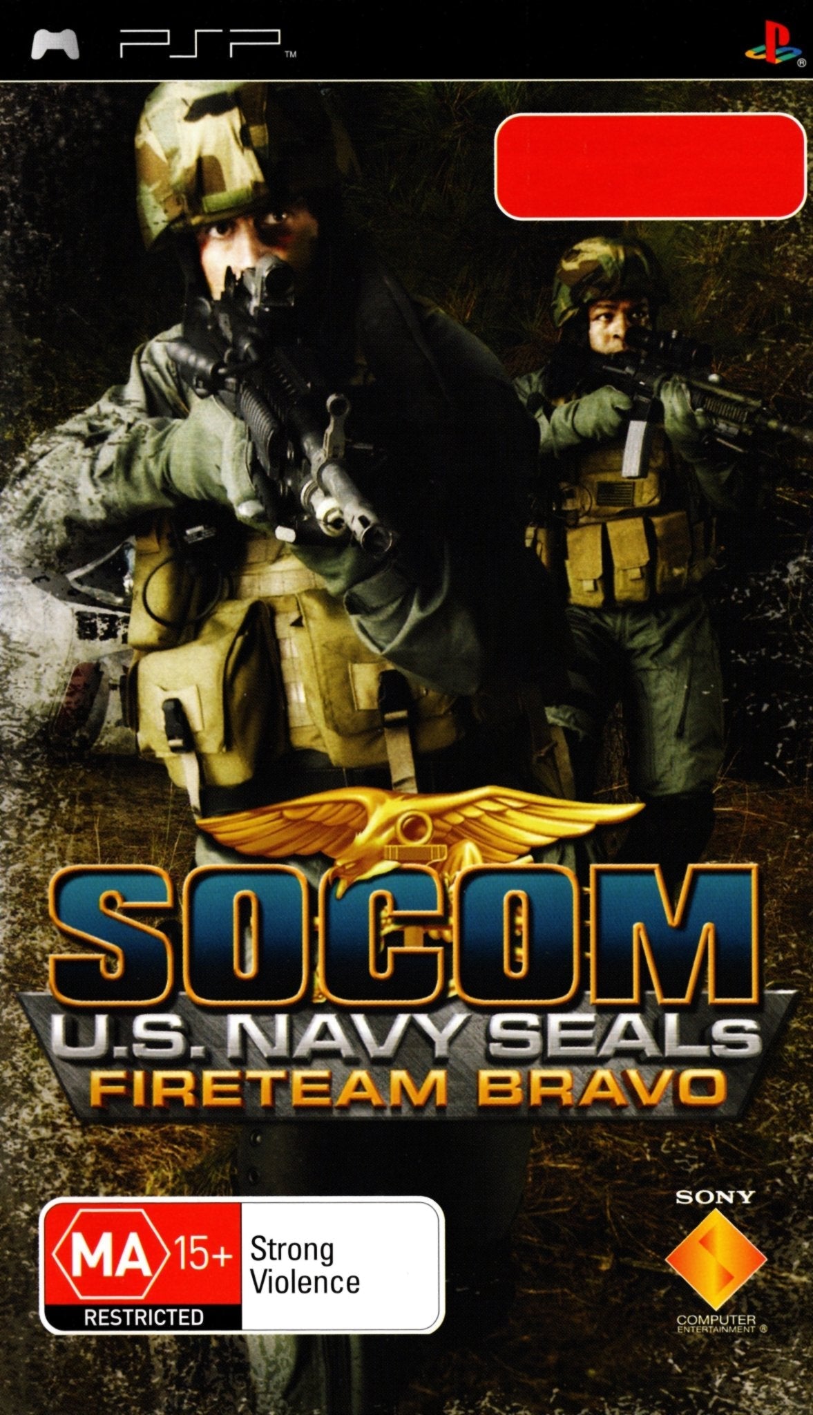 SOCOM: U.S. Navy SEALs: Fireteam Bravo Playstation Portable PSP Game PAL