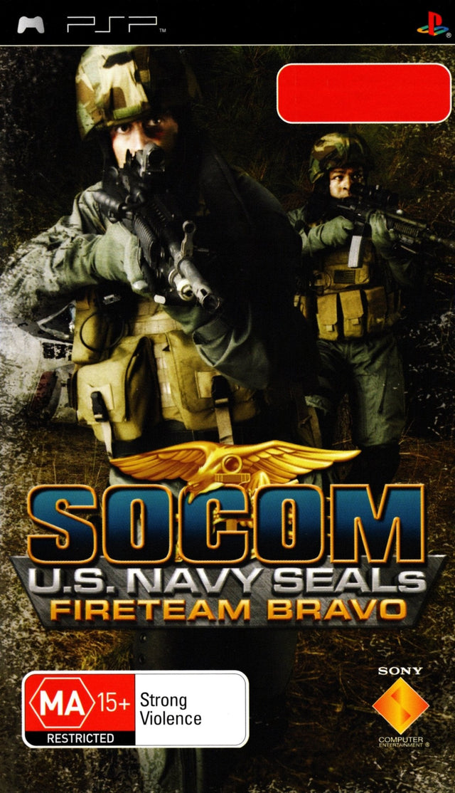 SOCOM: U.S. Navy SEALs: Fireteam Bravo Playstation Portable PSP Game PAL