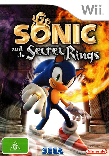 Sonic and the Secret Rings Nintendo Wii Game PAL