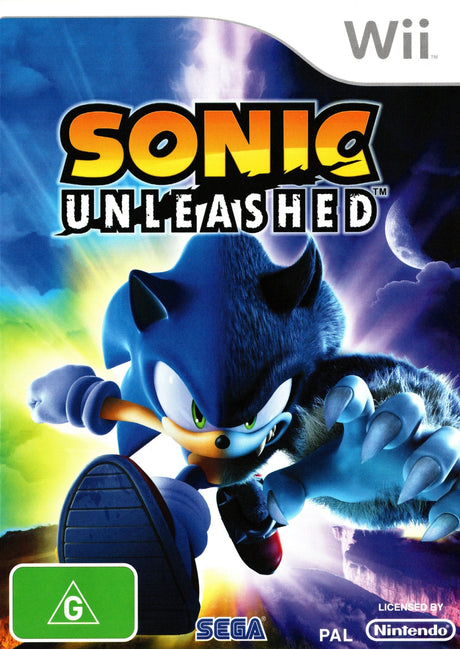 Sonic Unleashed Nintendo Wii Game PAL