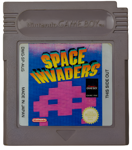 Space Invaders Game Boy Game PAL