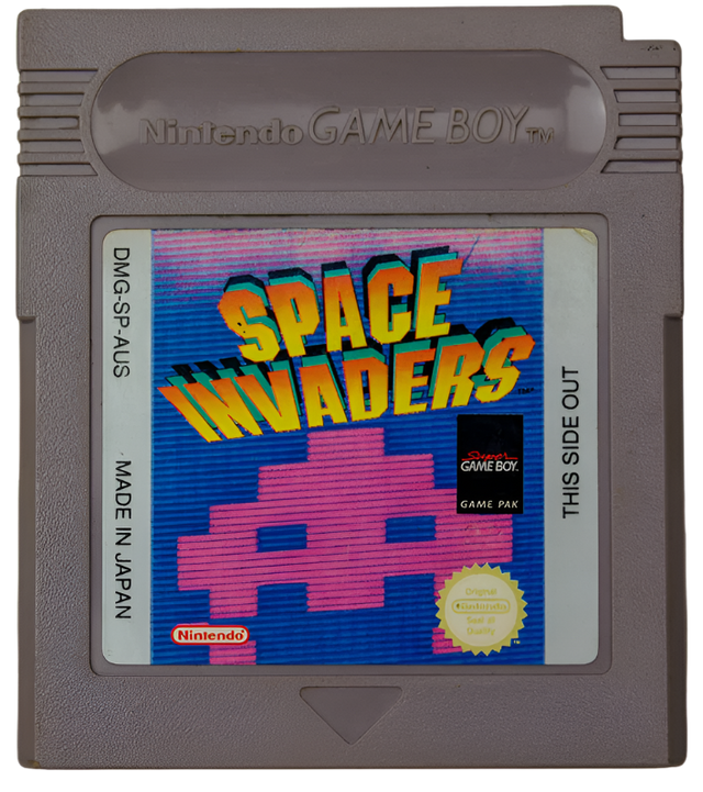 Space Invaders Game Boy Game PAL