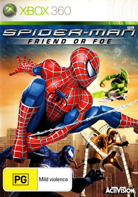 Spider-Man: Friend or Foe Xbox 360 Game PAL-Trippy Trades