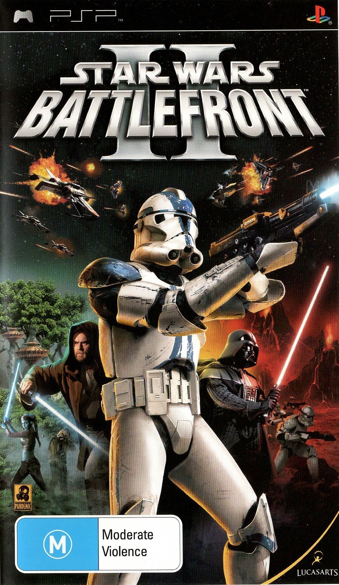 Star Wars: Battlefront II Playstation Portable PSP Game PAL