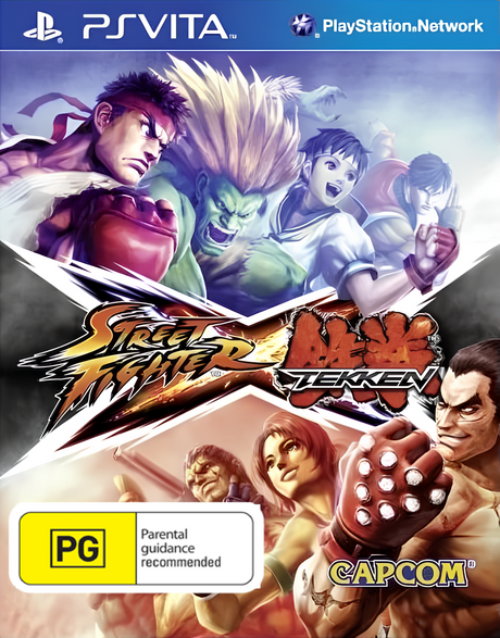 Street Fighter X Tekken Playstation Vita Game PAL (Copy)