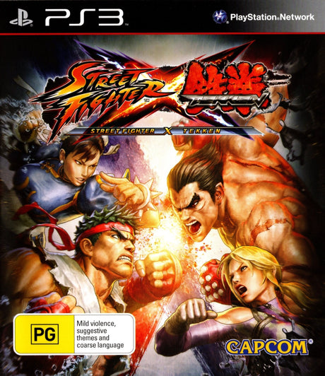 Street Fighter X Tekken Playstation 3 PS3 Game PAL