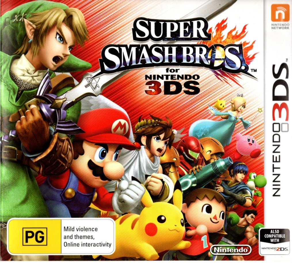 Super Smash Bros. for Nintendo 3DS 3DS Game PAL