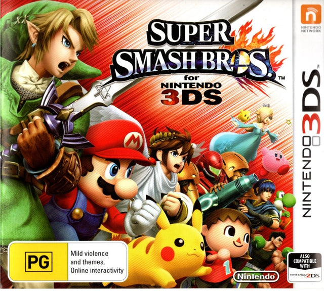 Super Smash Bros. for Nintendo 3DS 3DS Game PAL