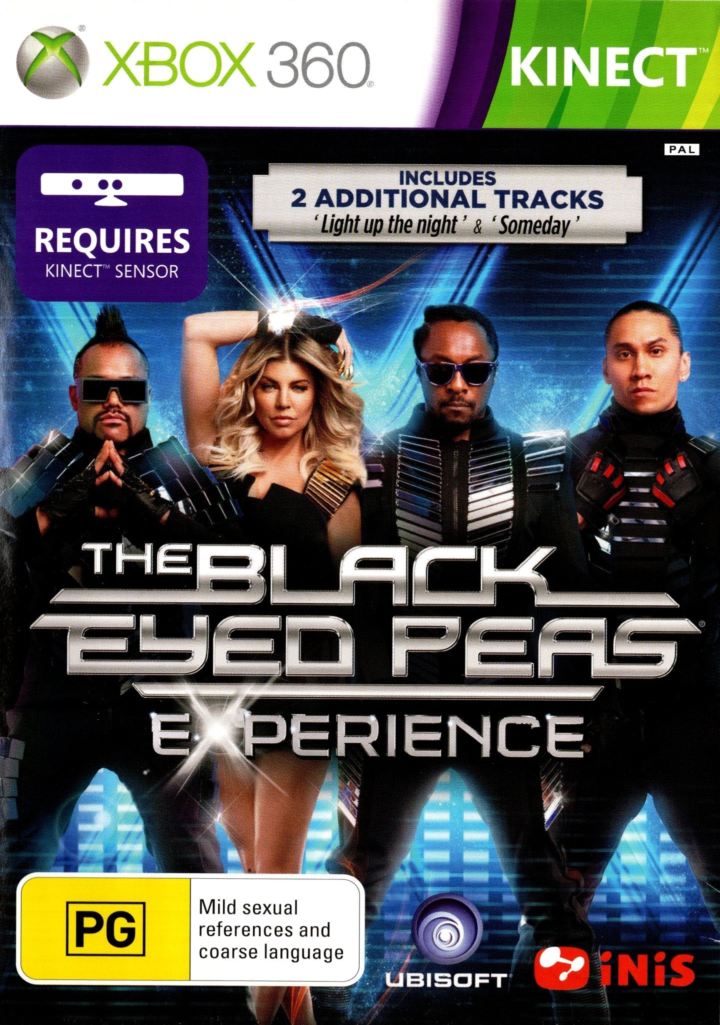 The Black Eyed Peas Experience Xbox 360 Game PAL