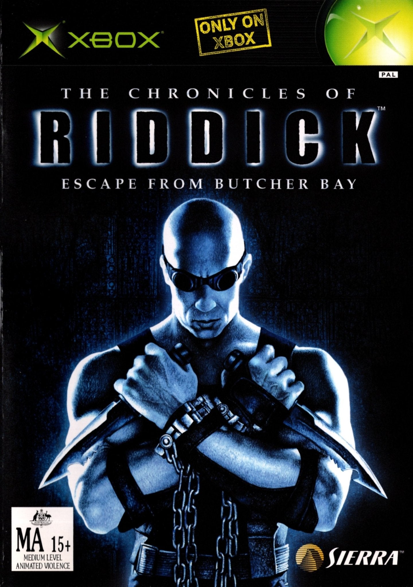 The Chronicles of Riddick: Escape from Butcher Bay Xbox Game PAL
