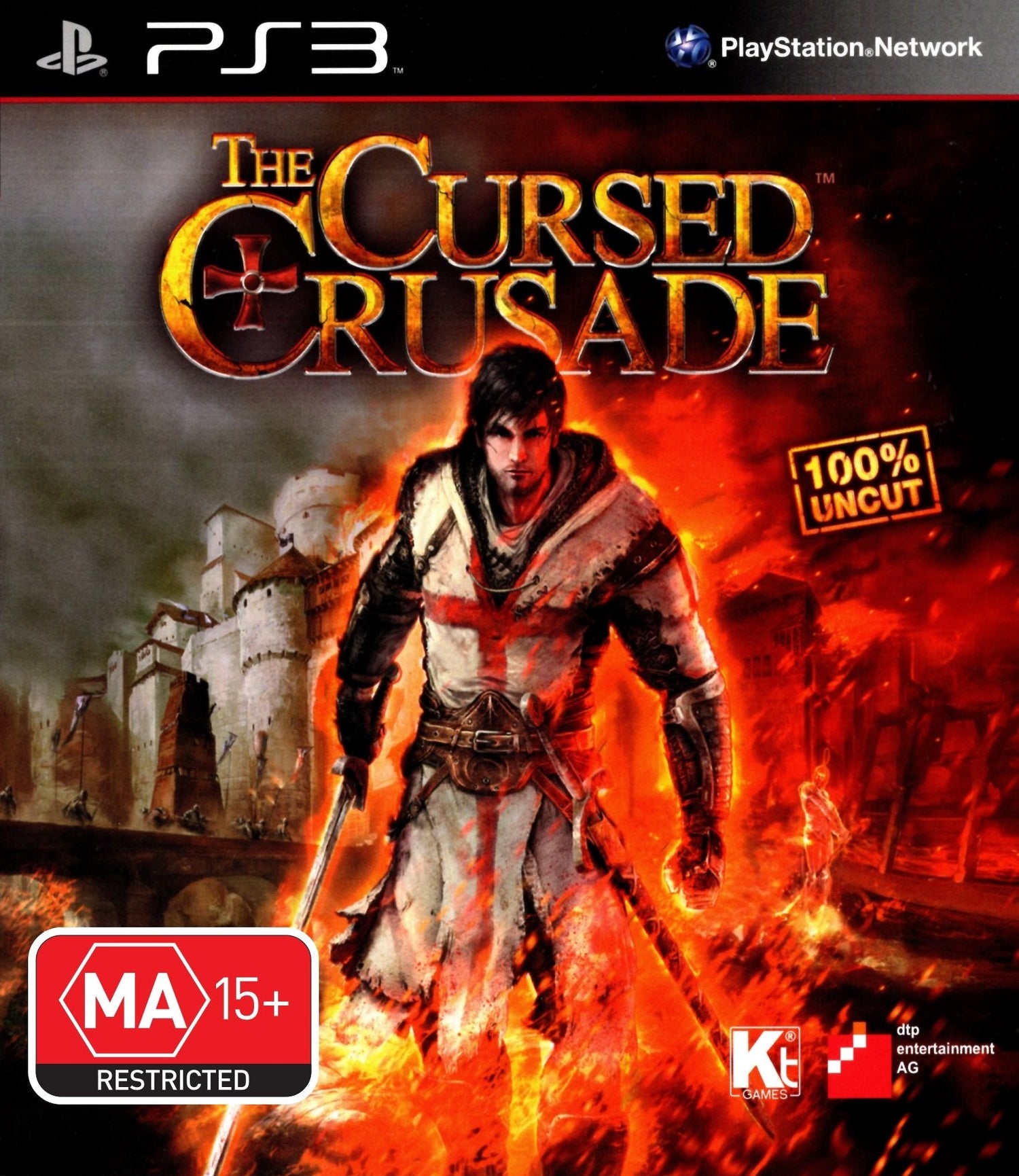 The Cursed Crusade Playstation 3 PS3 Game PAL
