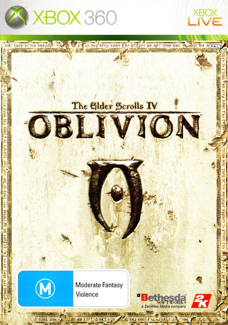 The Elder Scrolls IV: Oblivion Xbox 360 Game PAL-Trippy Trades