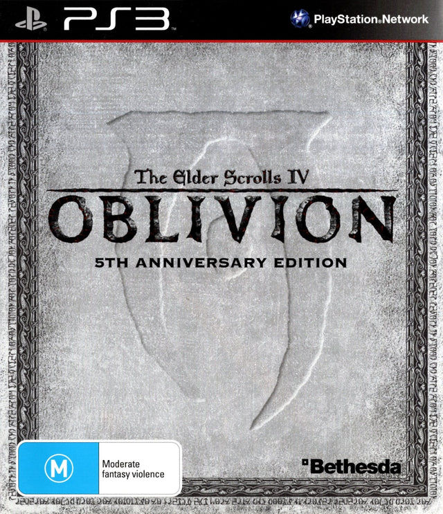 The Elder Scrolls IV: Oblivion (5th Anniversary Edition) Playstation 3 PS3 Game PAL