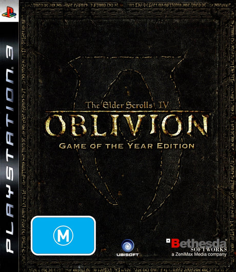 The Elder Scrolls IV: Oblivion: Game of the Year Edition Playstation 3 PS3 Game PAL