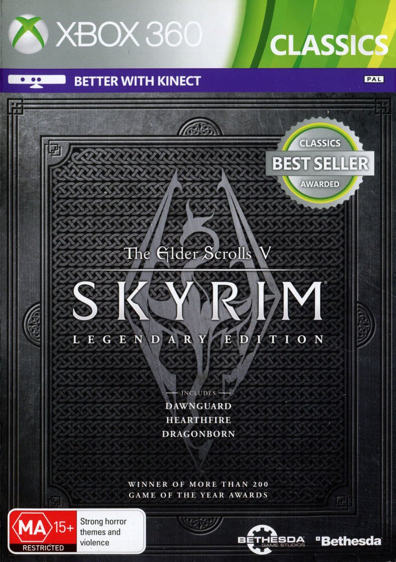 The Elder Scrolls V: Skyrim Legendary Edition Xbox 360 Game PAL