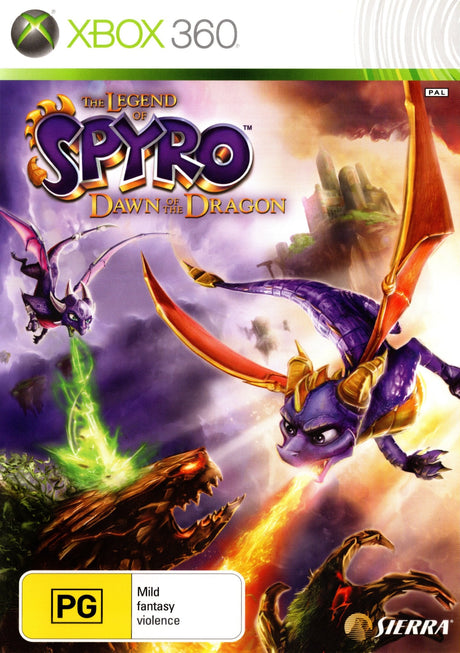 The Legend of Spyro: Dawn of the Dragon Xbox 360 Game PAL-Trippy Trades