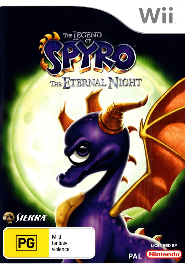 The Legend of Spyro: The Eternal Night Nintendo Wii Game PAL