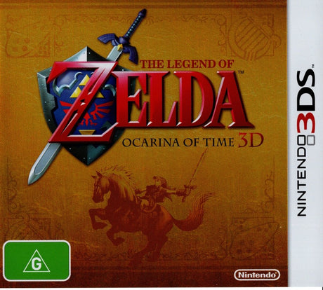 The Legend of Zelda: Ocarina of Time 3D 3DS Game PAL