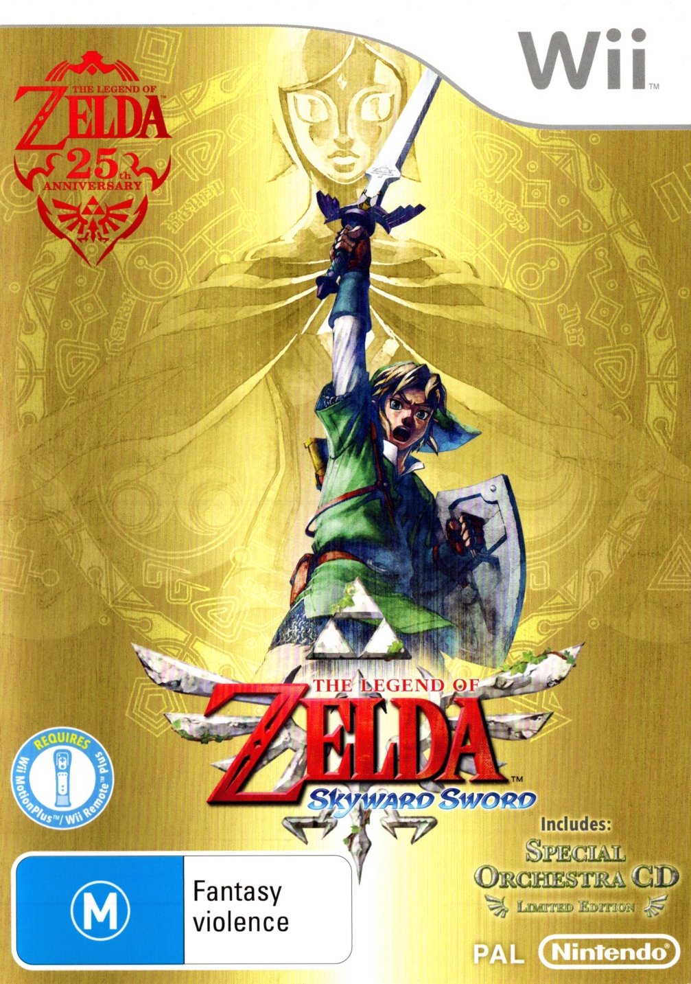 The Legend of Zelda: Skyward Sword Nintendo Wii Game PAL