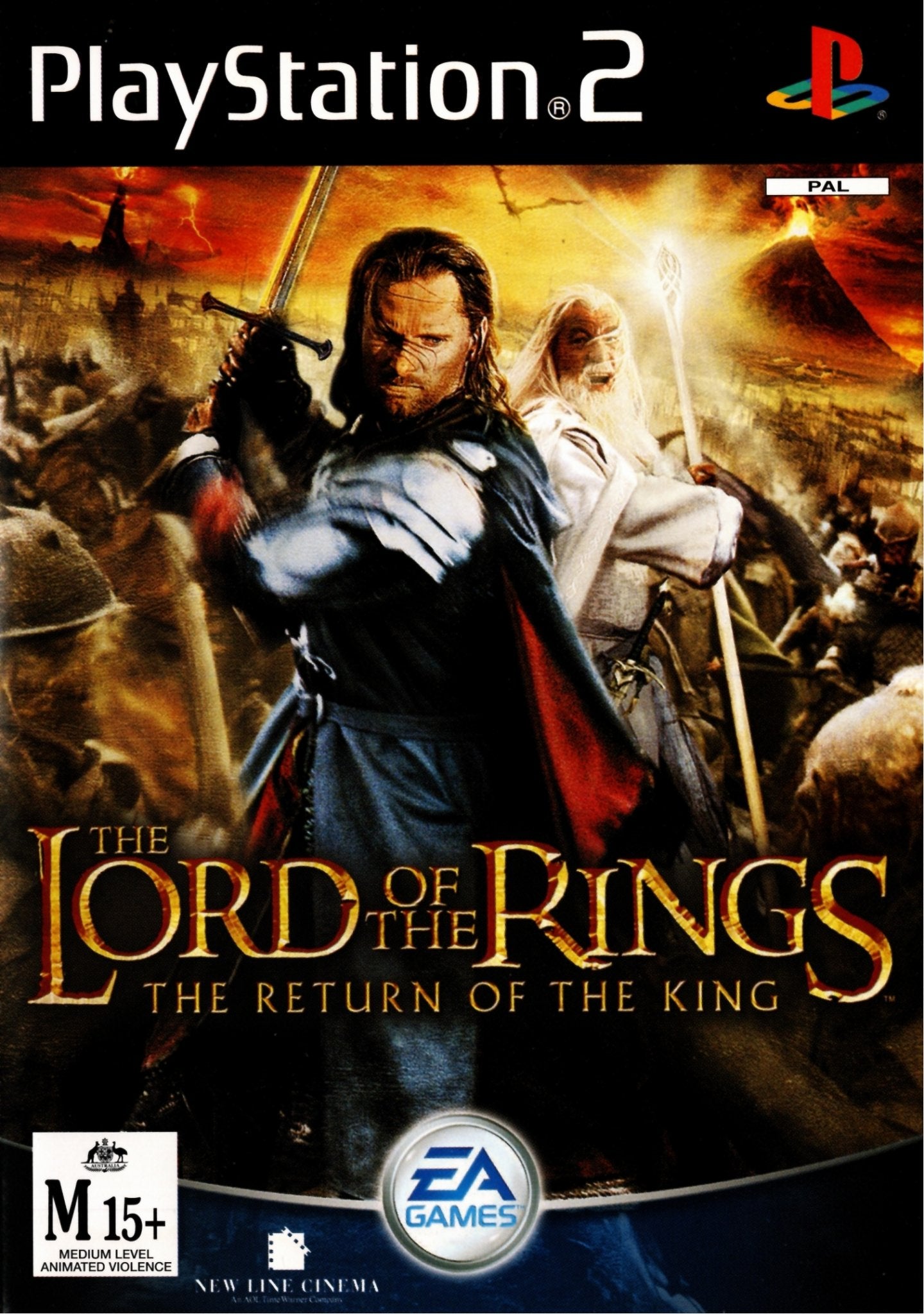 The Lord of the Rings: The Return of the King Playstation 2 PS2 Game PAL