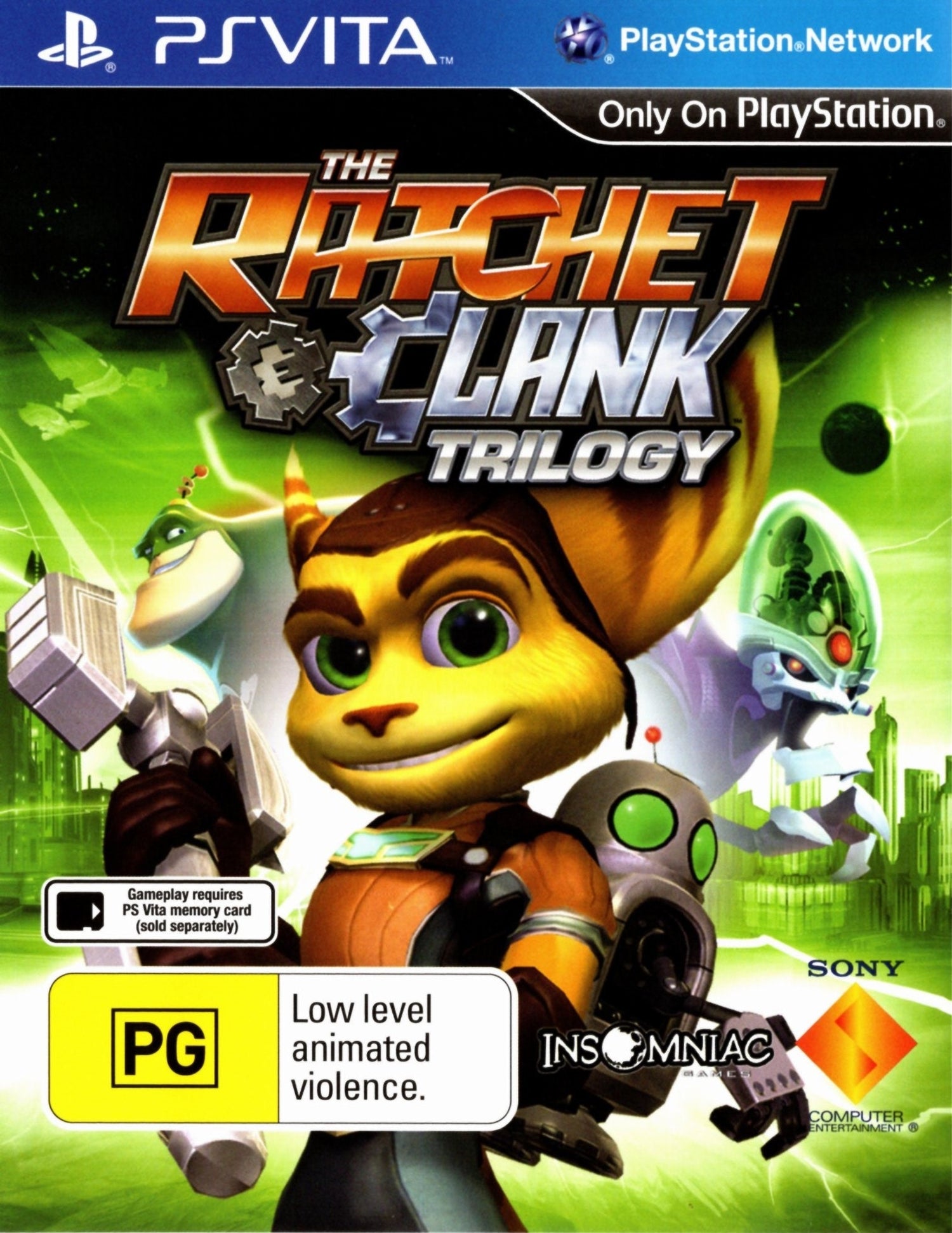 The Ratchet & Clank Trilogy HD Playstation Vita Game PAL