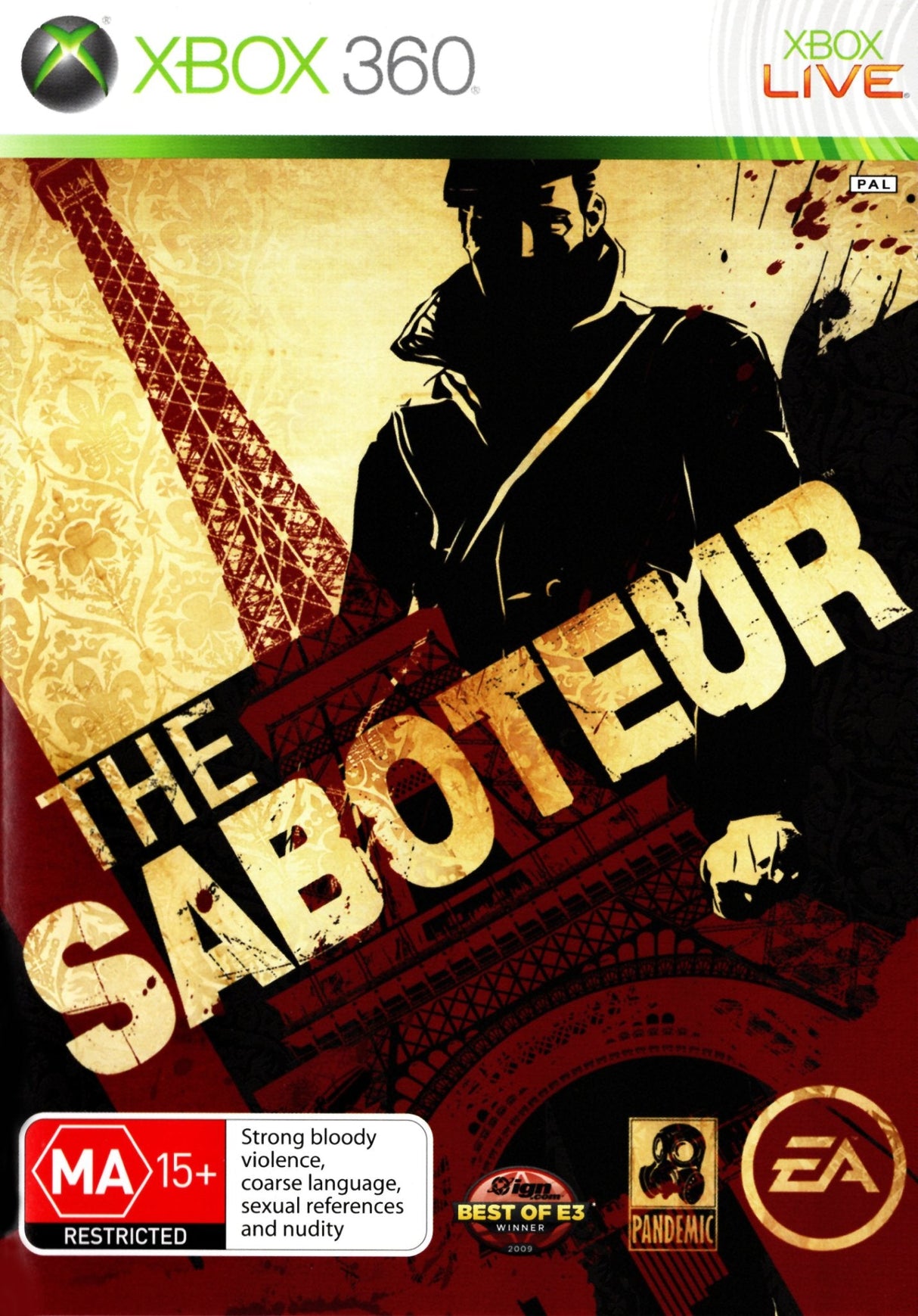 The Saboteur Xbox 360 Game PAL-Trippy Trades
