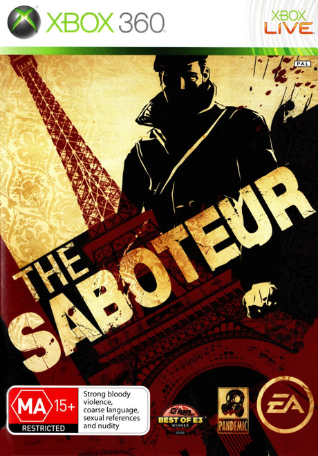 The Saboteur Xbox 360 Game PAL-Trippy Trades