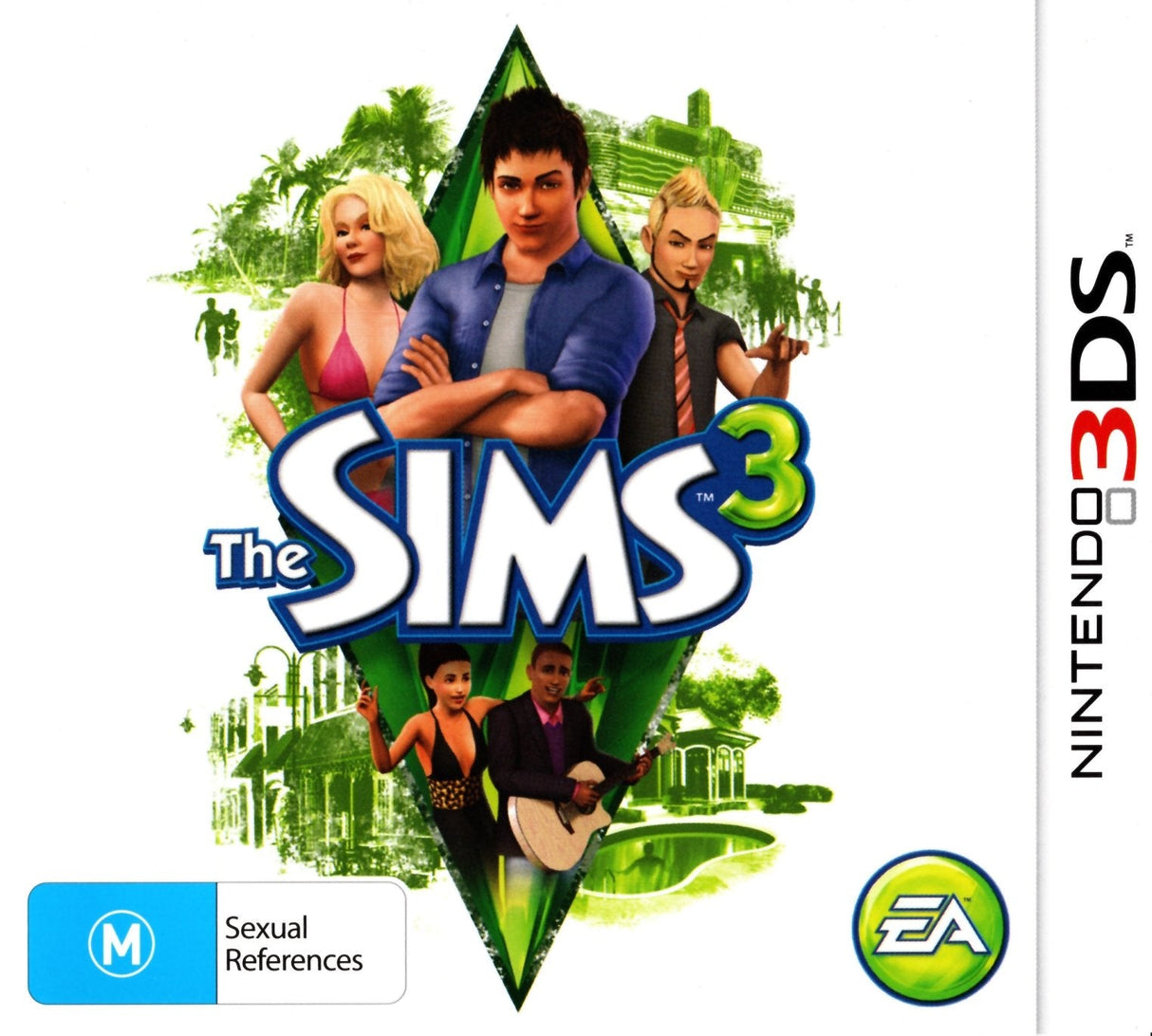 The Sims 3 3DS Game PAL