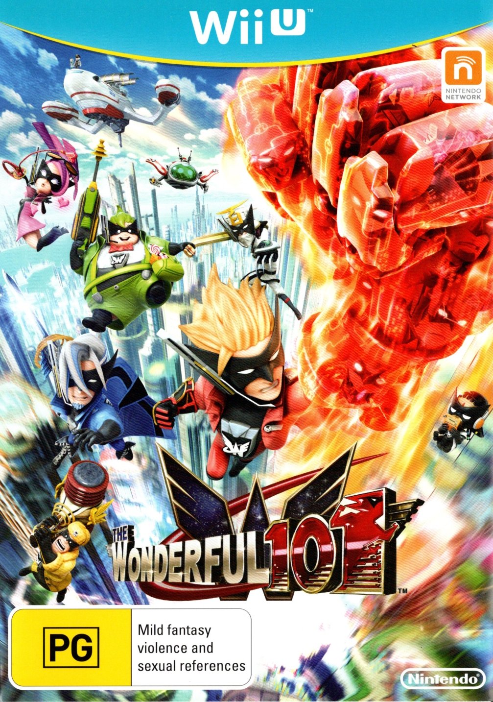 The Wonderful 101 Nintendo Wii-U Game PAL