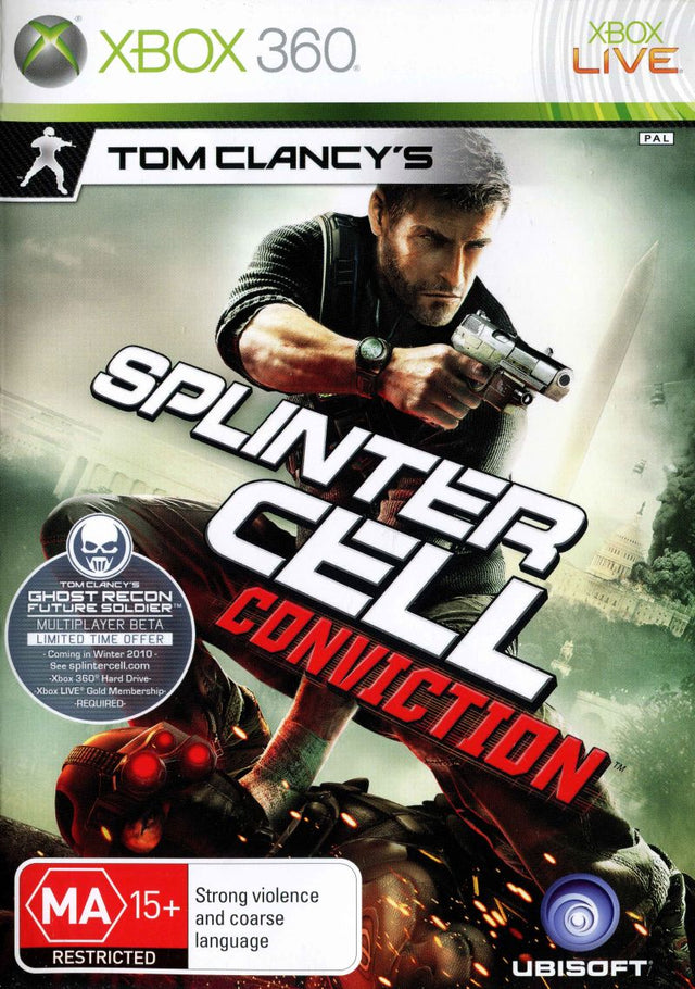 Tom Clancy's Splinter Cell: Conviction Xbox 360 Game PAL