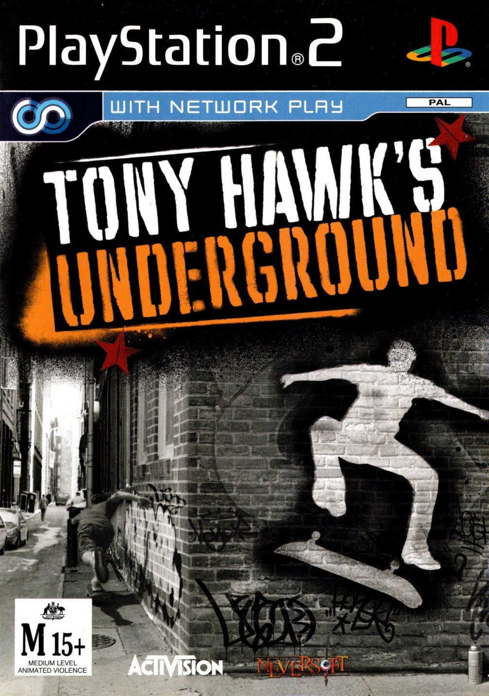 Tony Hawk's Underground Playstation 2 PS2 Game PAL