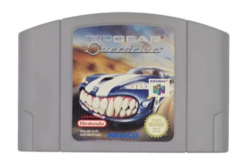 Top Gear Overdrive Nintendo 64 N64 Game Cartridge PAL
