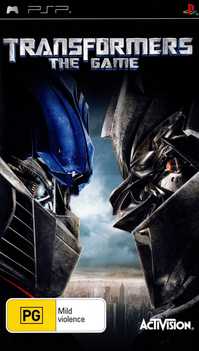 Transformers: The Game Playstation Portable PSP Game PAL