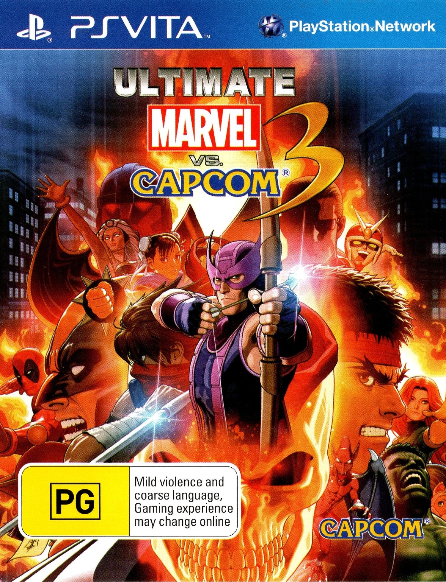 Ultimate Marvel VS Capcom 3 Playstation Vita Game