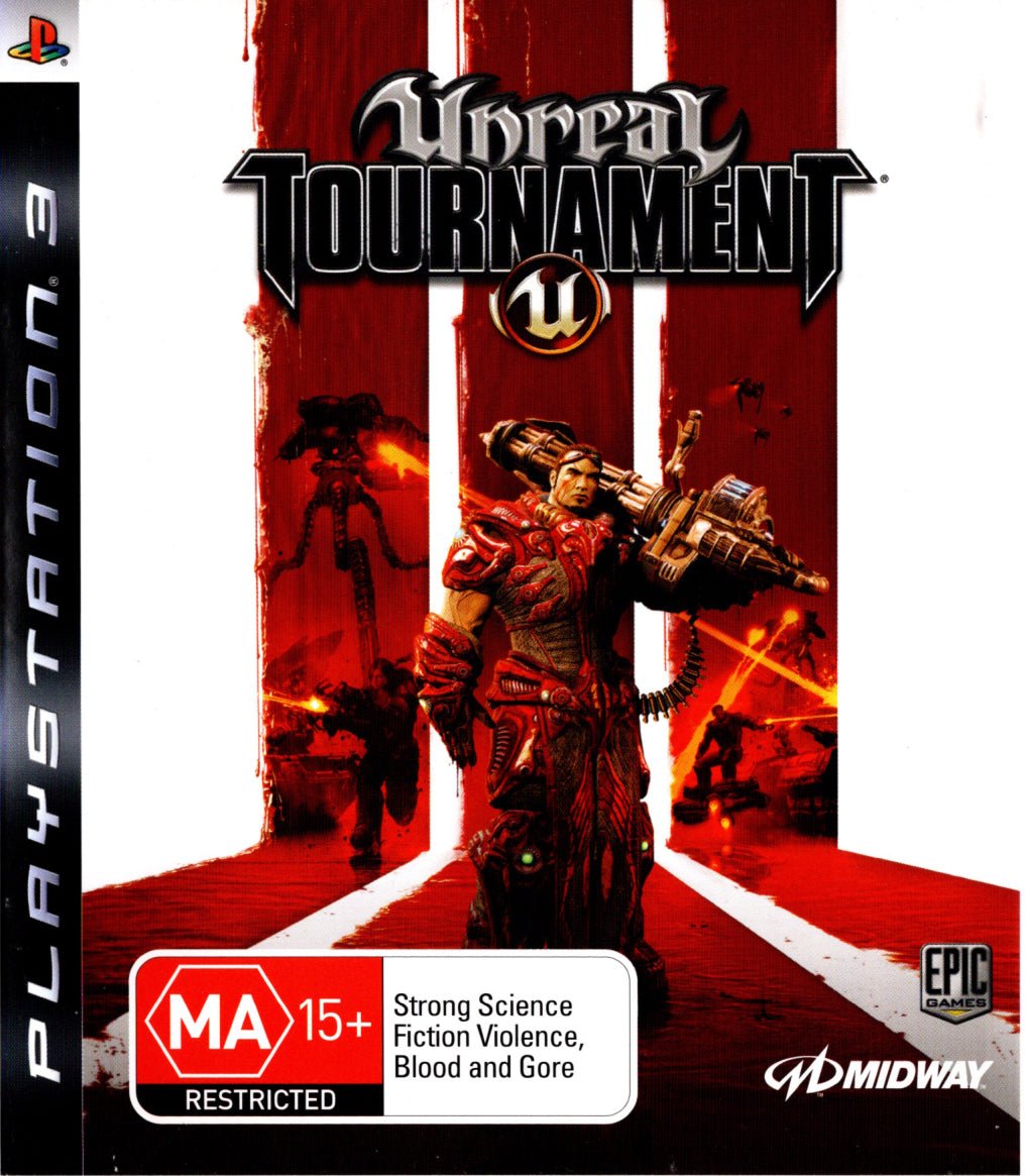 Unreal Tournament 3 Playstation 3 PS3 Game PAL
