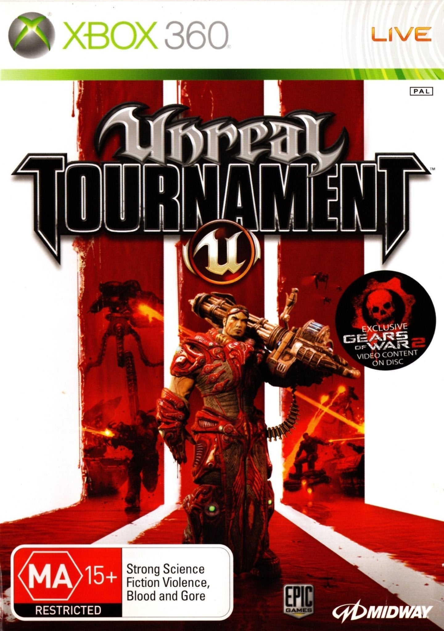 Unreal Tournament 3 Xbox 360 Game PAL