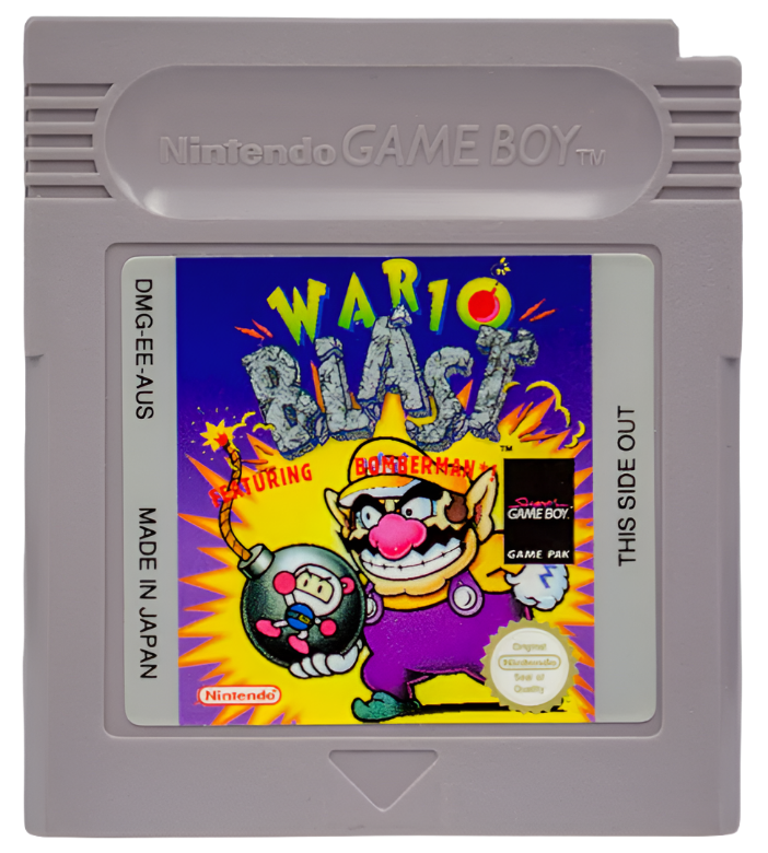 Wario Blast featuring Bomberman! Game Boy Game PAL