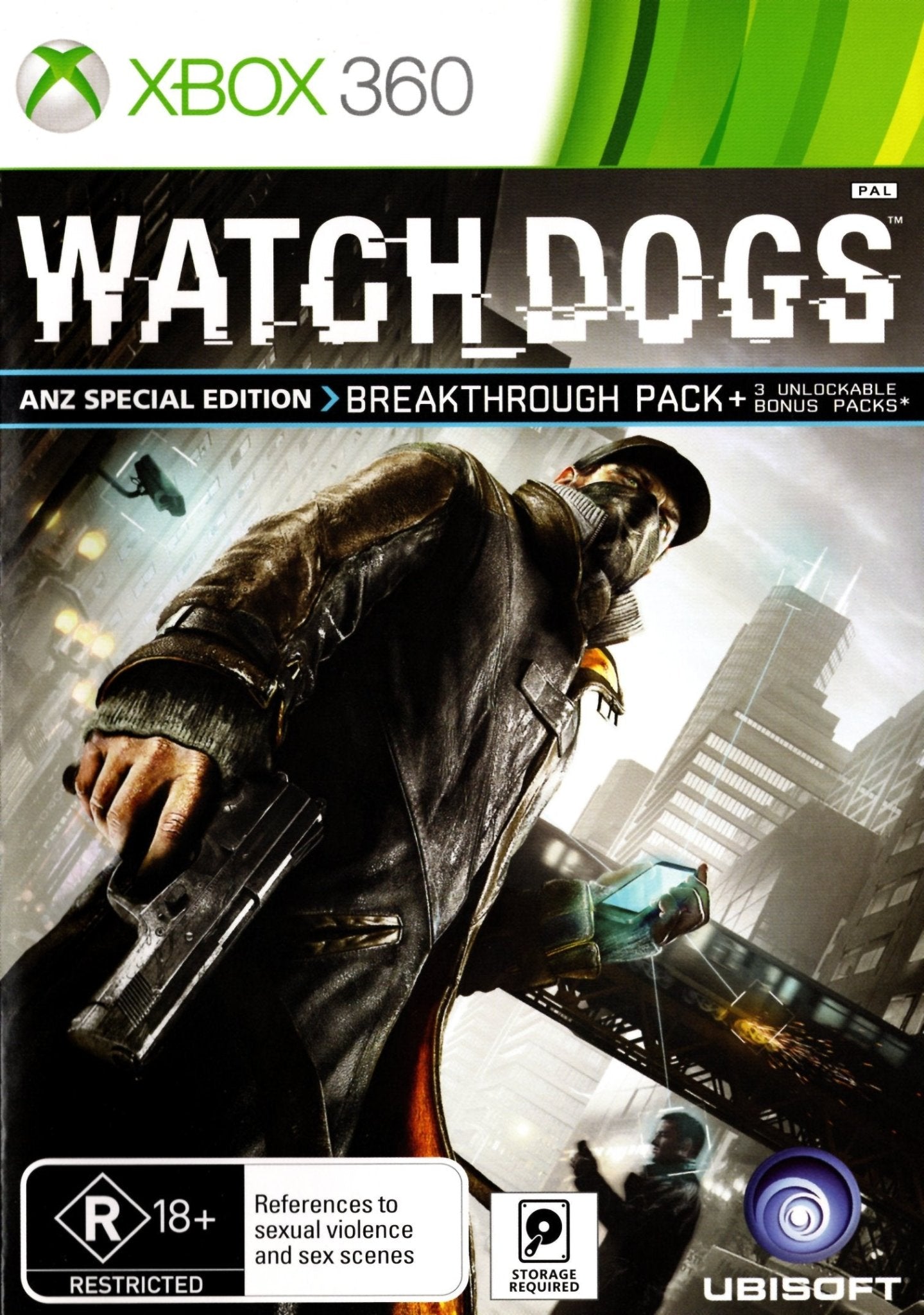 Watch Dogs Xbox 360 Game PAL