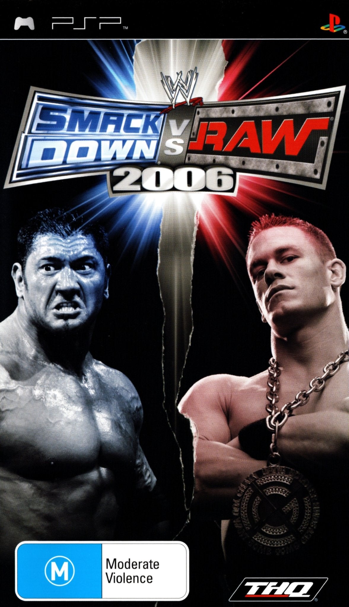 WWE Smackdown vs. RAW 2006 Playstation Portable PSP Game PAL