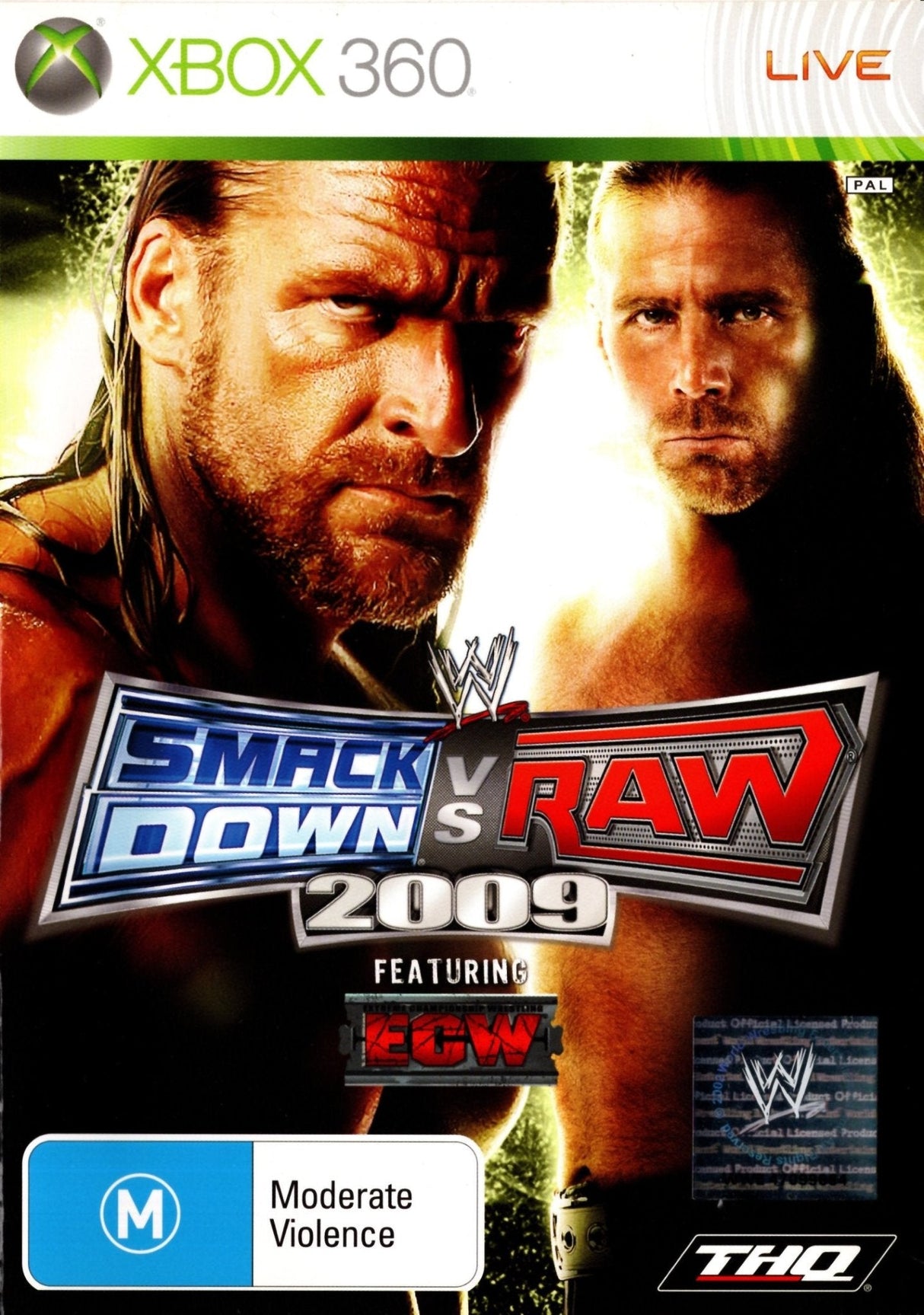 WWE SmackDown vs. Raw 2009 Xbox 360 Game PAL-Trippy Trades